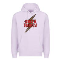 Lilac dirty thirty lightning bolt Premium Hoodie - MaliasSmallBusiness