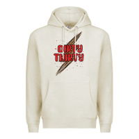 Oatmeal Heather dirty thirty lightning bolt Premium Hoodie - MaliasSmallBusiness