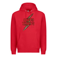 Red dirty thirty lightning bolt Premium Hoodie - MaliasSmallBusiness