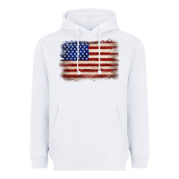 White American flag Heavyweight Hoodie - JahusDesignShop