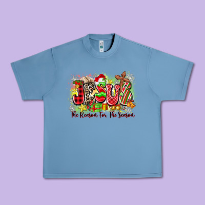 Jesus The Reason For The Season Urban Heavy Tee Designed By Zillion Design Studio