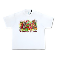 White jesus the reason for the season Urban Heavy Tee - Zillion Design Studio