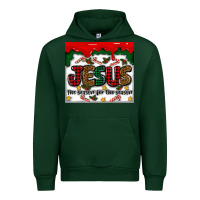 Forest Green jesus the reason for the season Urban Hoodie - MaliasSmallBusiness