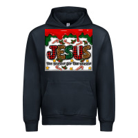 Navy jesus the reason for the season Urban Hoodie - MaliasSmallBusiness