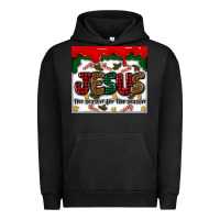 Pigment Black jesus the reason for the season Urban Hoodie - MaliasSmallBusiness