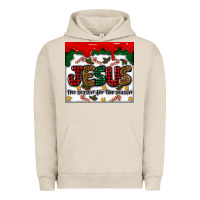 Pigment French Oak jesus the reason for the season Urban Hoodie - MaliasSmallBusiness