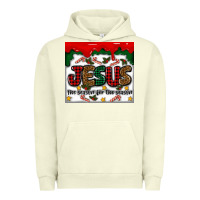 Pigment Pistachio jesus the reason for the season Urban Hoodie - MaliasSmallBusiness