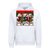 White jesus the reason for the season Urban Hoodie - MaliasSmallBusiness