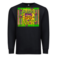 Black mardi gras dude Premium Sweatshirt - Artiststas