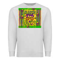 Dove Grey mardi gras dude Premium Sweatshirt - Artiststas