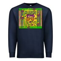 Navy mardi gras dude Premium Sweatshirt - Artiststas