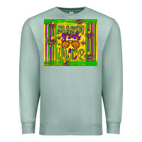 Seafoam mardi gras dude Premium Sweatshirt - Artiststas