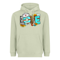 Matcha love nurse western Heavyweight Hoodie - BundleAndBundleShop