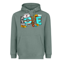 Sage love nurse western Heavyweight Hoodie - BundleAndBundleShop