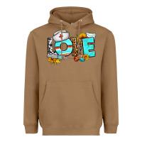 Toasted Coconut love nurse western Heavyweight Hoodie - BundleAndBundleShop