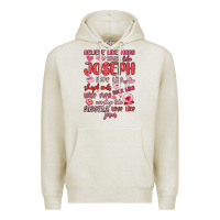 Oatmeal Heather believe like mary trust like joseph valentine s da Premium Hoodie - MaliasSmallBusiness