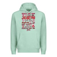 Seafoam believe like mary trust like joseph valentine s da Premium Hoodie - MaliasSmallBusiness