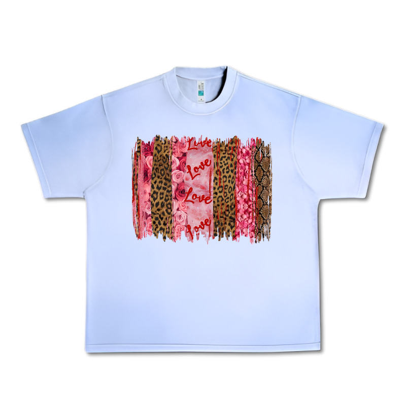 Valentine's Day Love Brushstrokes Urban Heavy Tee by RanaPortraitStore | Teevron