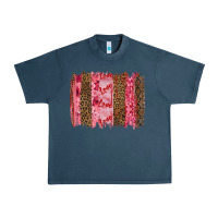 Midnight Navy valentine's day love brushstrokes Urban Heavy Tee - RanaPortraitStore