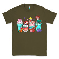 Army Green ariel coffee cups Classic Tee - Zillion Design Studio