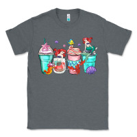 Charcoal Heather ariel coffee cups Classic Tee - Zillion Design Studio