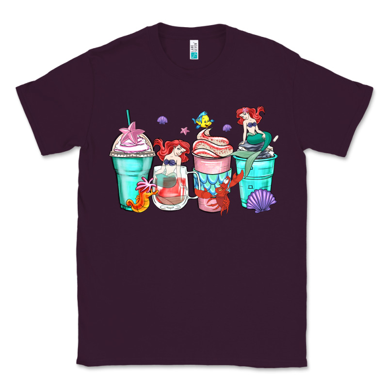 Ariel Coffee Cups Classic Tee by Zillion Design Studio | Teevron