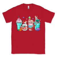 Red ariel coffee cups Classic Tee - Zillion Design Studio