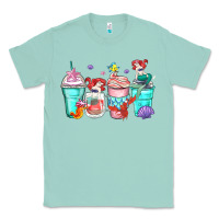 Seafoam ariel coffee cups Classic Tee - Zillion Design Studio