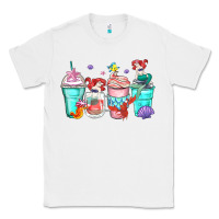 White ariel coffee cups Classic Tee - Zillion Design Studio