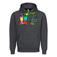 Smoke sweet summer time3 Zipper Hoodie - CowhideDigitalArt