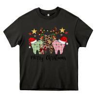 Asphalt merry christmas tooth Heavy Core Tee - CowhideDigitalArt