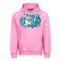 Fuchsia Pink baby its cold outside Urban Hoodie - MaliasSmallBusiness