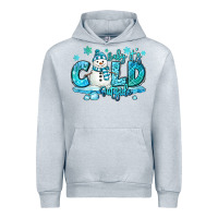 Heather Grey baby its cold outside Urban Hoodie - MaliasSmallBusiness