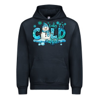Navy baby its cold outside Urban Hoodie - MaliasSmallBusiness
