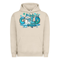 Pigment French Oak baby its cold outside Urban Hoodie - MaliasSmallBusiness