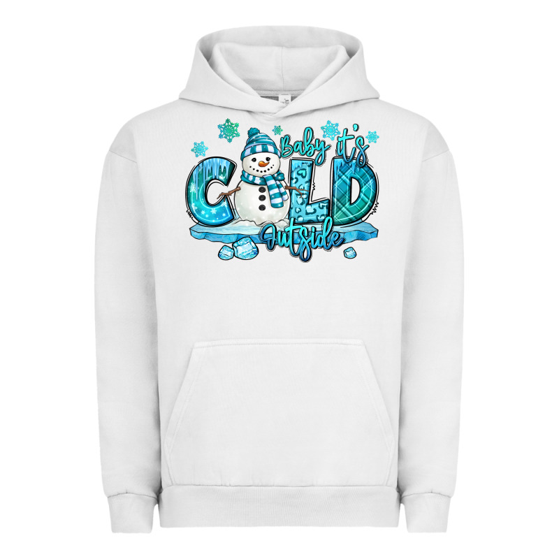Baby Its Cold Outside Urban Hoodie by MaliasSmallBusiness | Teevron