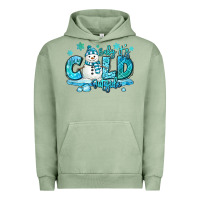 Pigment Oil Green baby its cold outside Urban Hoodie - MaliasSmallBusiness