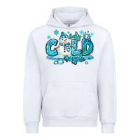 White baby its cold outside Urban Hoodie - MaliasSmallBusiness