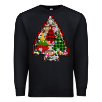Black arrowhead christmas trees Premium Sweatshirt - AdoDesignShop