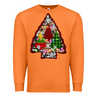 Carrot arrowhead christmas trees Premium Sweatshirt - AdoDesignShop