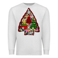 Oatmeal Heather arrowhead christmas trees Premium Sweatshirt - AdoDesignShop