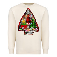Sandshell arrowhead christmas trees Premium Sweatshirt - AdoDesignShop