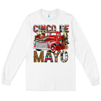 White Cinco de Mayo Truck Long Sleeve Tee - texasbilliewilder