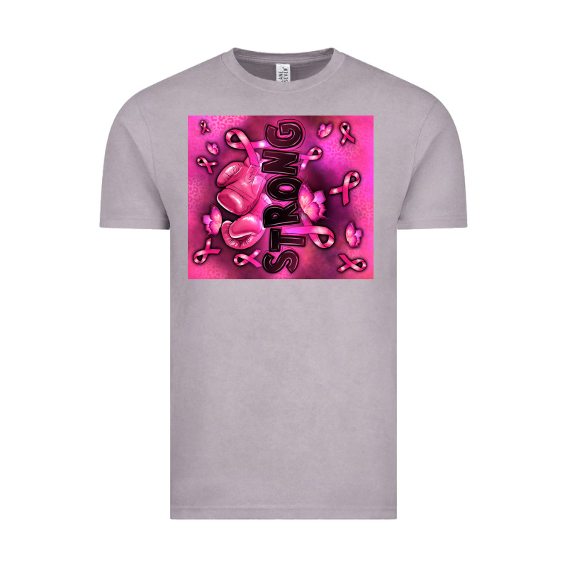 Strong Breast Cancer Vintage Tee by RanaPortraitStore | Teevron