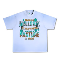 Grape Ice theres bullshit everywhere and not a pasture tbw Urban Heavy Tee - texasbilliewilder