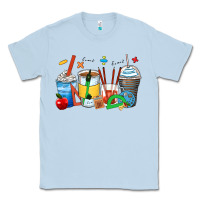 Dusty Blue math teacher coffee cups Classic Tee - Zillion Design Studio