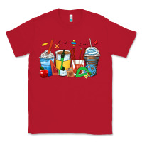 Red math teacher coffee cups Classic Tee - Zillion Design Studio