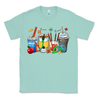 Seafoam math teacher coffee cups Classic Tee - Zillion Design Studio