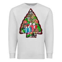 Dove Grey arrowhead christmas gifts Premium Sweatshirt - AdoDesignShop