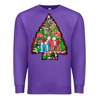 Purple arrowhead christmas gifts Premium Sweatshirt - AdoDesignShop